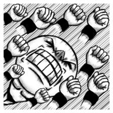 Be transmitted! The 2nd time of cry. sticker #3461647