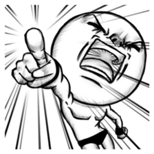 Be transmitted! The 2nd time of cry. sticker #3461659