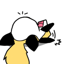 Knee high fox sticker #3461760