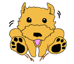 Norfolk Terrier named "Non-chan" sticker #3461834