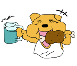 Norfolk Terrier named "Non-chan" sticker #3461837