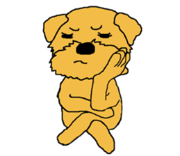 Norfolk Terrier named "Non-chan" sticker #3461839