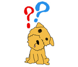 Norfolk Terrier named "Non-chan" sticker #3461843