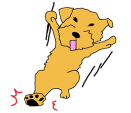 Norfolk Terrier named "Non-chan" sticker #3461844