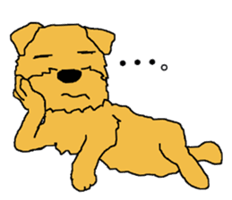 Norfolk Terrier named "Non-chan" sticker #3461848