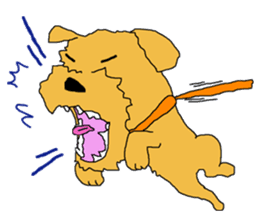 Norfolk Terrier named "Non-chan" sticker #3461849
