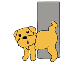 Norfolk Terrier named "Non-chan" sticker #3461853