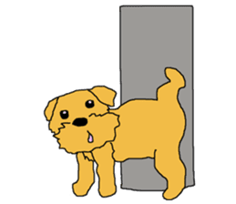 Norfolk Terrier named "Non-chan" sticker #3461853