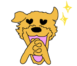 Norfolk Terrier named "Non-chan" sticker #3461855