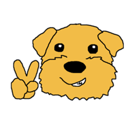 Norfolk Terrier named "Non-chan" sticker #3461865