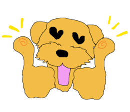 Norfolk Terrier named "Non-chan" sticker #3461866