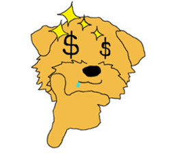 Norfolk Terrier named "Non-chan" sticker #3461869