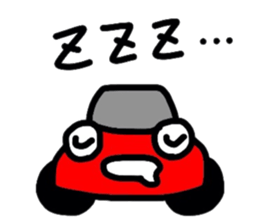 Cute Sticker "KURUMARU" sticker #3461875