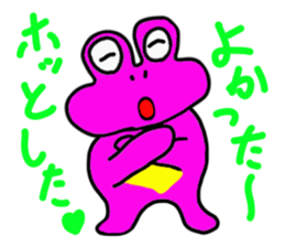 Pleasant frogs sticker #3462255