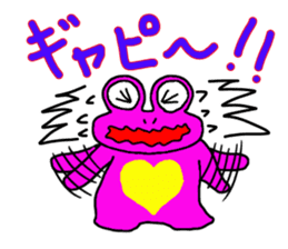 Pleasant frogs sticker #3462269