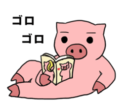 a pig of days sticker #3463405