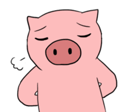 a pig of days sticker #3463409