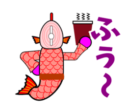 Taizo(red snapper) sticker #3463988