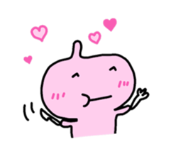 bear and alien sticker #3464002