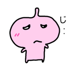 bear and alien sticker #3464007