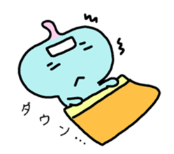 bear and alien sticker #3464009