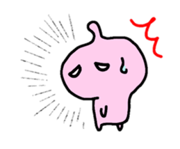 bear and alien sticker #3464021