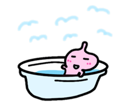 bear and alien sticker #3464026