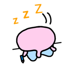 bear and alien sticker #3464031