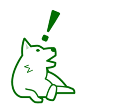 Daily of a dog and the cat! sticker #3464406