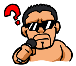 I am CHONO "The black charisma" sticker #3464568