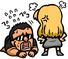 I am CHONO "The black charisma" sticker #3464585