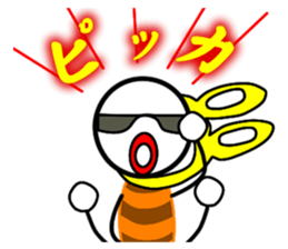 Mr. bagworm. sticker #3464772