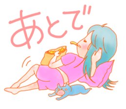 I'm on a diet !! sticker #3465297