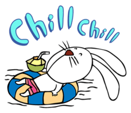 Mondayrabbit sticker #3465368