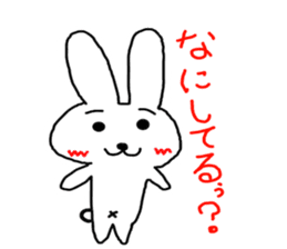 Wonderfully, loose. rabbit sticker #3465728