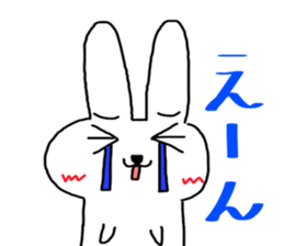 Wonderfully, loose. rabbit sticker #3465735