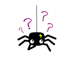 Dum-Dum (Black Tiny Spider) sticker #3465755