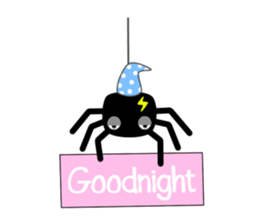 Dum-Dum (Black Tiny Spider) sticker #3465760