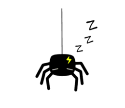 Dum-Dum (Black Tiny Spider) sticker #3465761