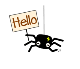 Dum-Dum (Black Tiny Spider) sticker #3465762