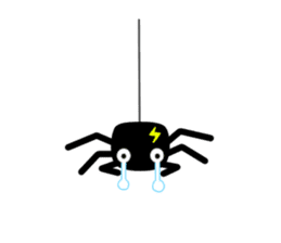 Dum-Dum (Black Tiny Spider) sticker #3465764
