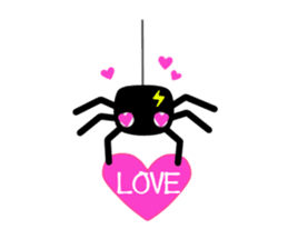 Dum-Dum (Black Tiny Spider) sticker #3465766