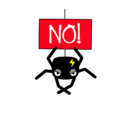 Dum-Dum (Black Tiny Spider) sticker #3465768