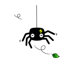 Dum-Dum (Black Tiny Spider) sticker #3465769