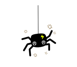 Dum-Dum (Black Tiny Spider) sticker #3465771