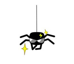 Dum-Dum (Black Tiny Spider) sticker #3465772