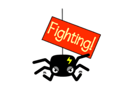 Dum-Dum (Black Tiny Spider) sticker #3465774