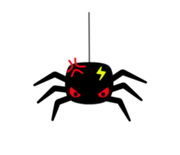 Dum-Dum (Black Tiny Spider) sticker #3465775