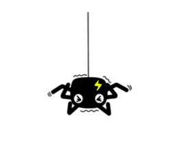 Dum-Dum (Black Tiny Spider) sticker #3465776