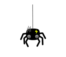Dum-Dum (Black Tiny Spider) sticker #3465778